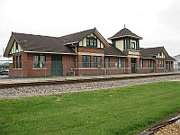 USA - Litchfield IL - Wabash Depot (10 Apr 2009)